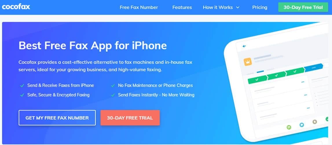 CocoFax – The Best iPhone Fax App 2020