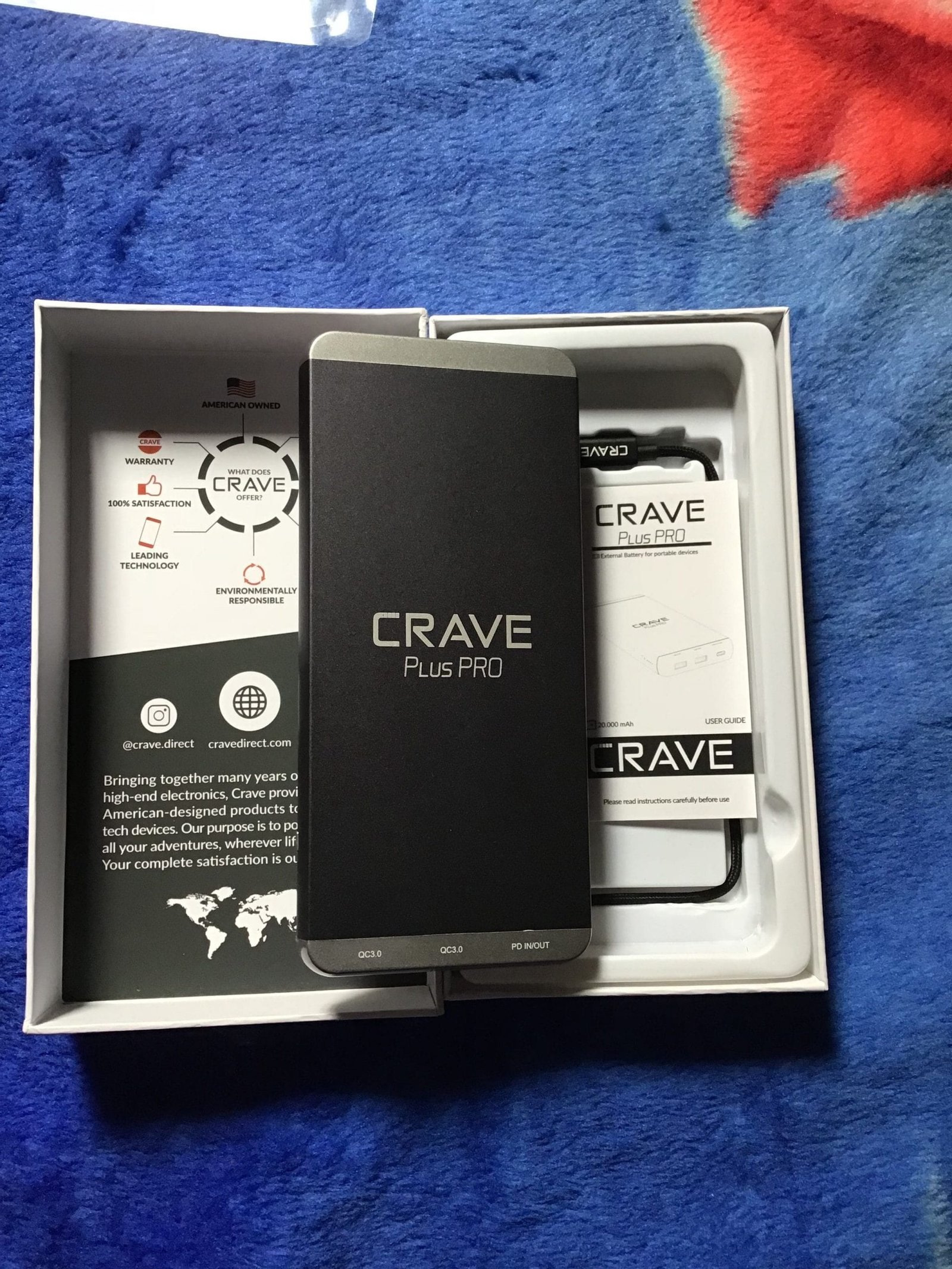Crave PLUS PRO Power Bank Design