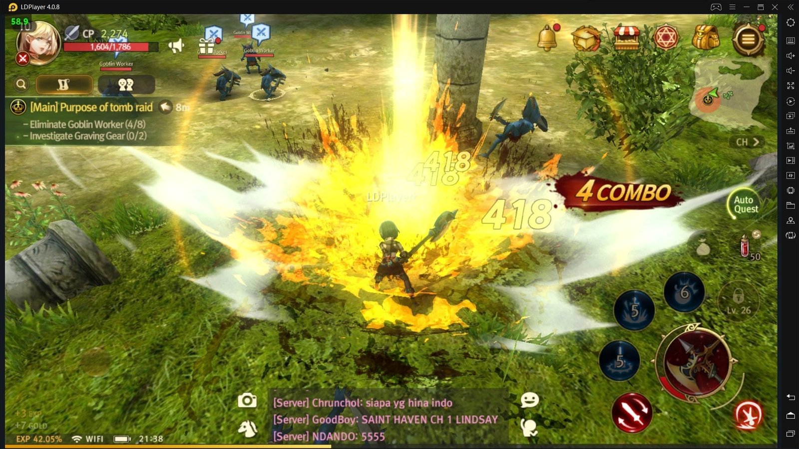 Gameplay LDPlayer 4 for Android
