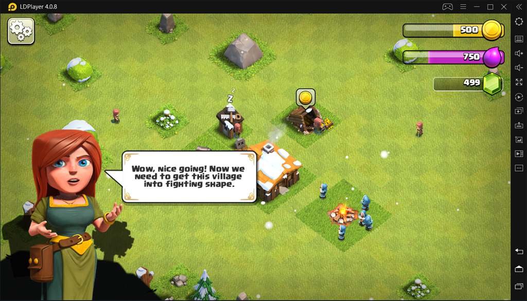 Playing games LDPlayer 4 for Android