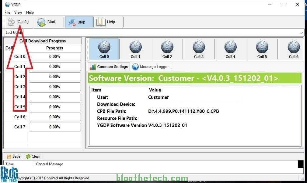 Config YGDP