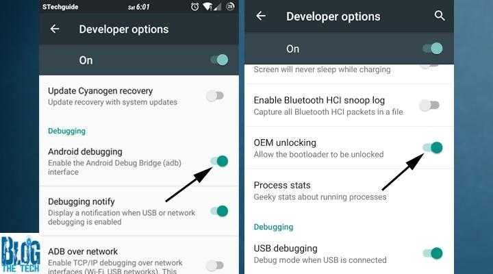 Developers OEM Unlock
