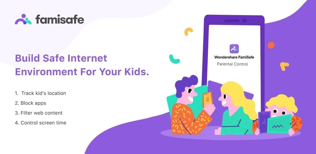 Famisafe The Solutions to Keep Kids Safe Online or Track their Location