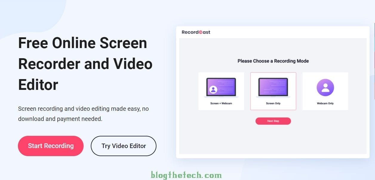 go to the RecordCast.com