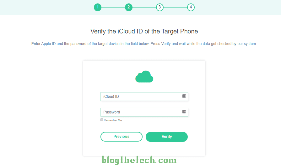 spyine verify icloud id guide