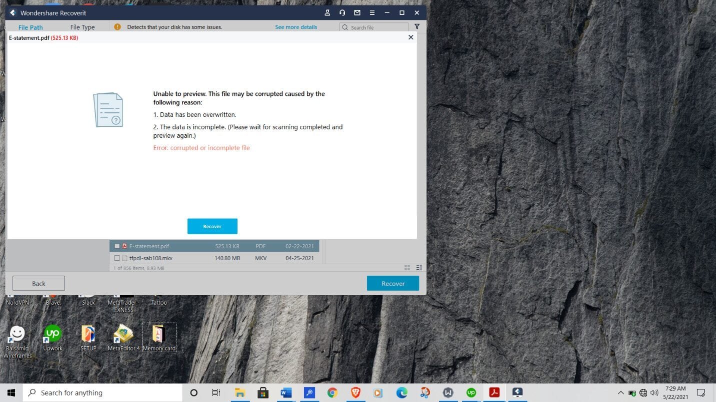 recover lost photos and files with Recoverit by Wondershare