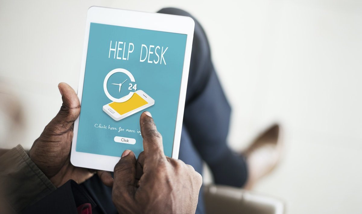 Self service desk