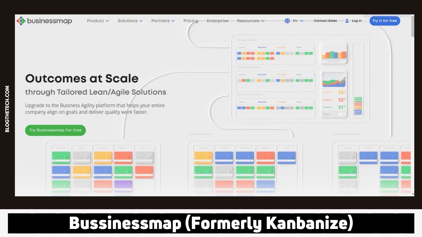 Best Kanban Tools - Bussinessmap (Formerly Kanbanize)