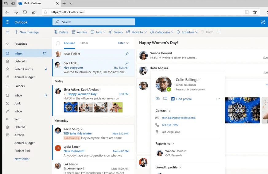 Microsoft Outlook is one of the oldest mailers ever