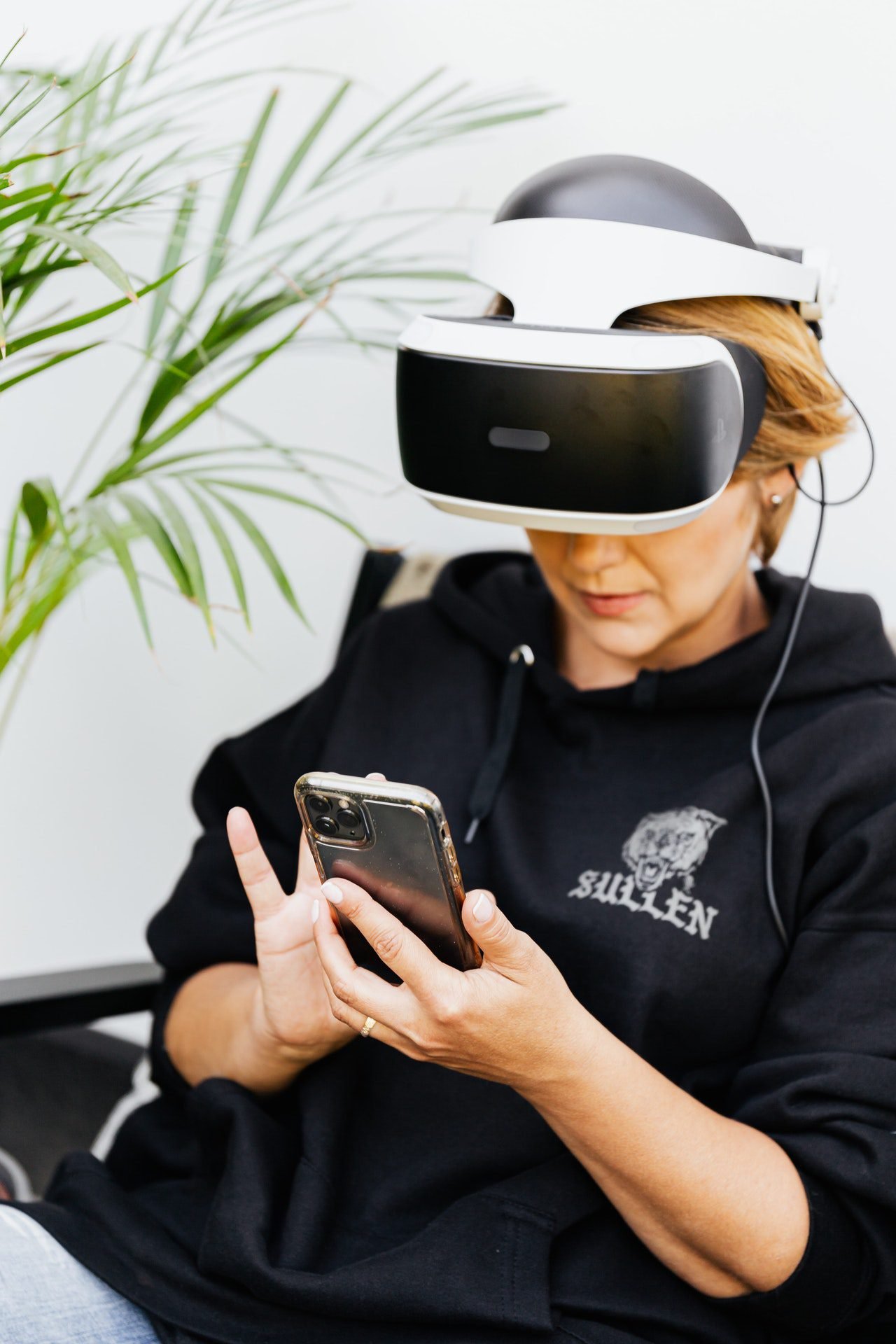 Gaming with VR Headset