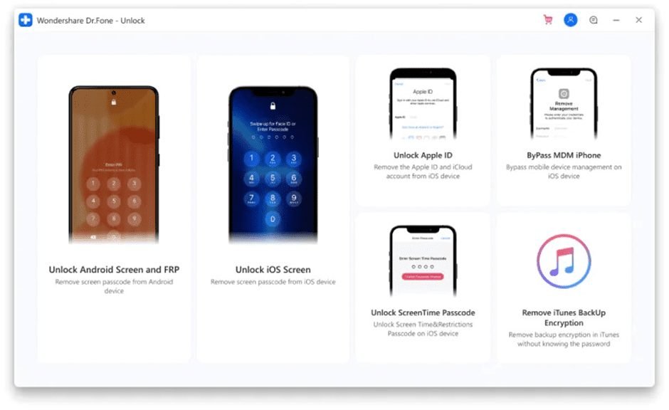 Dr.Fone Screen Unlock