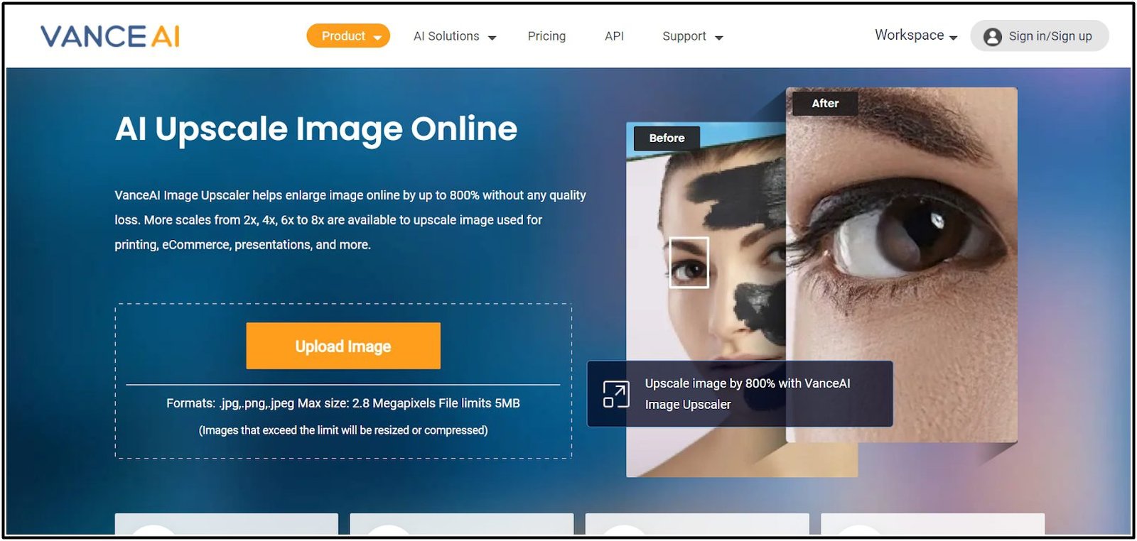 AI Upscale Image Online