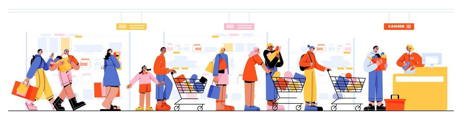 purchasing a product on the market