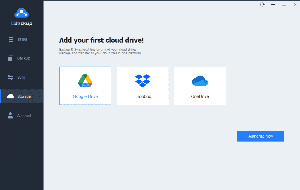 Best-Free-Business-Data-Backup-Software-CBackup-Google-Drive