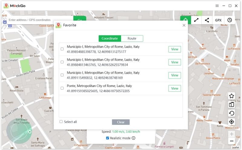 foneazy-mockgo-iphone-gps-spoofer:Favorite-Location-and-Route