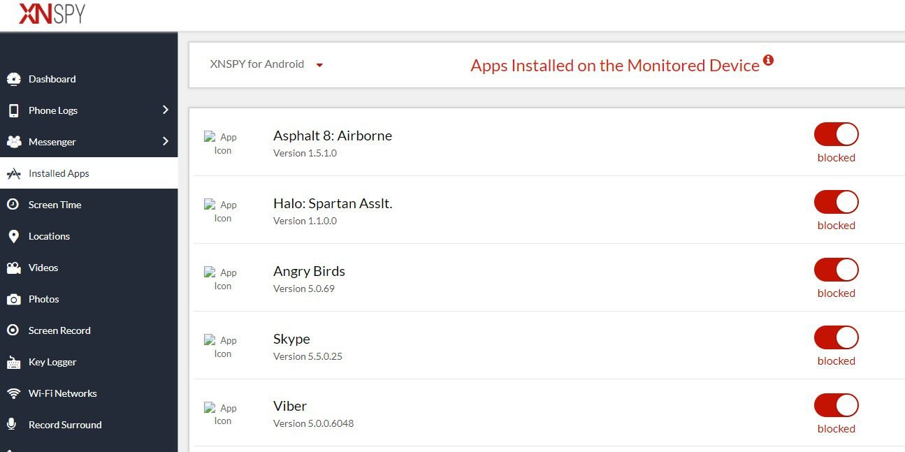 xnspy blocked apps xnspy blocked apps