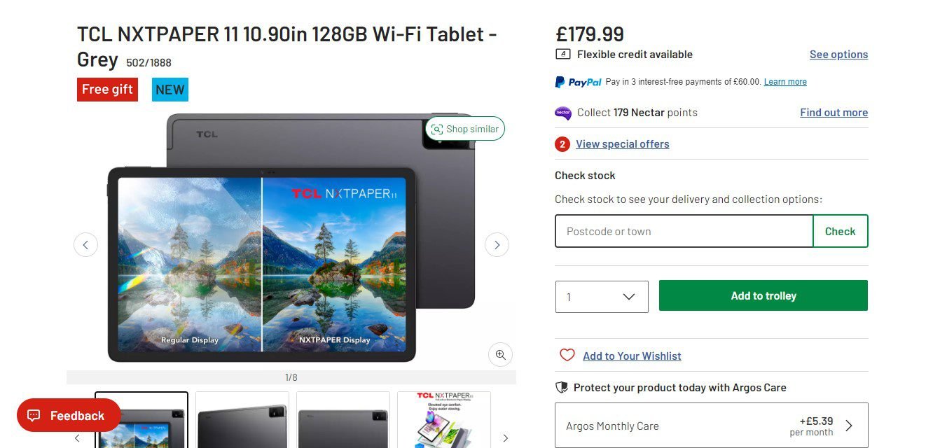 Argos Online Store